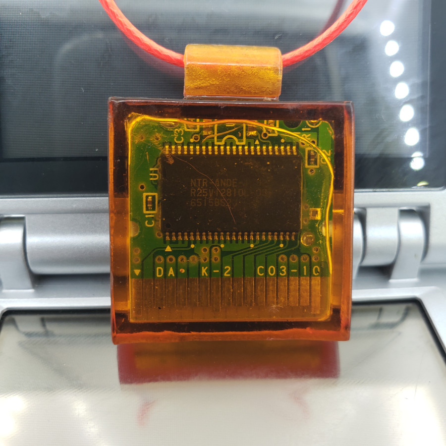 Cartridge Necklace Orange