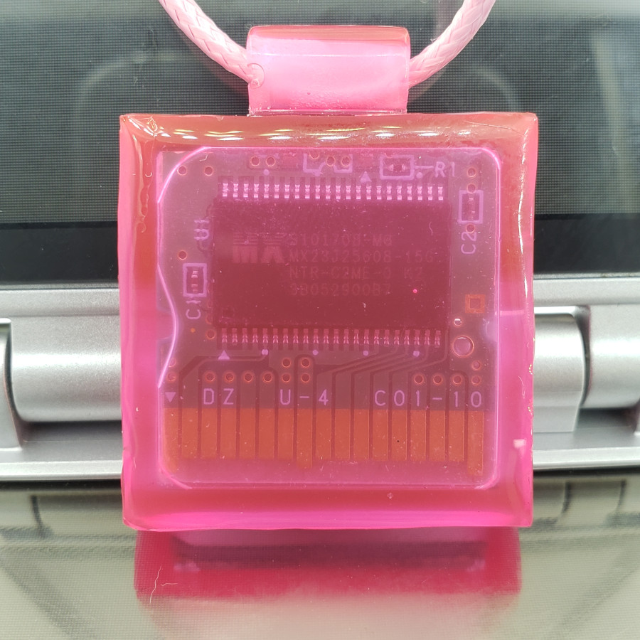 Cartridge Necklace: Fluorescent Pink