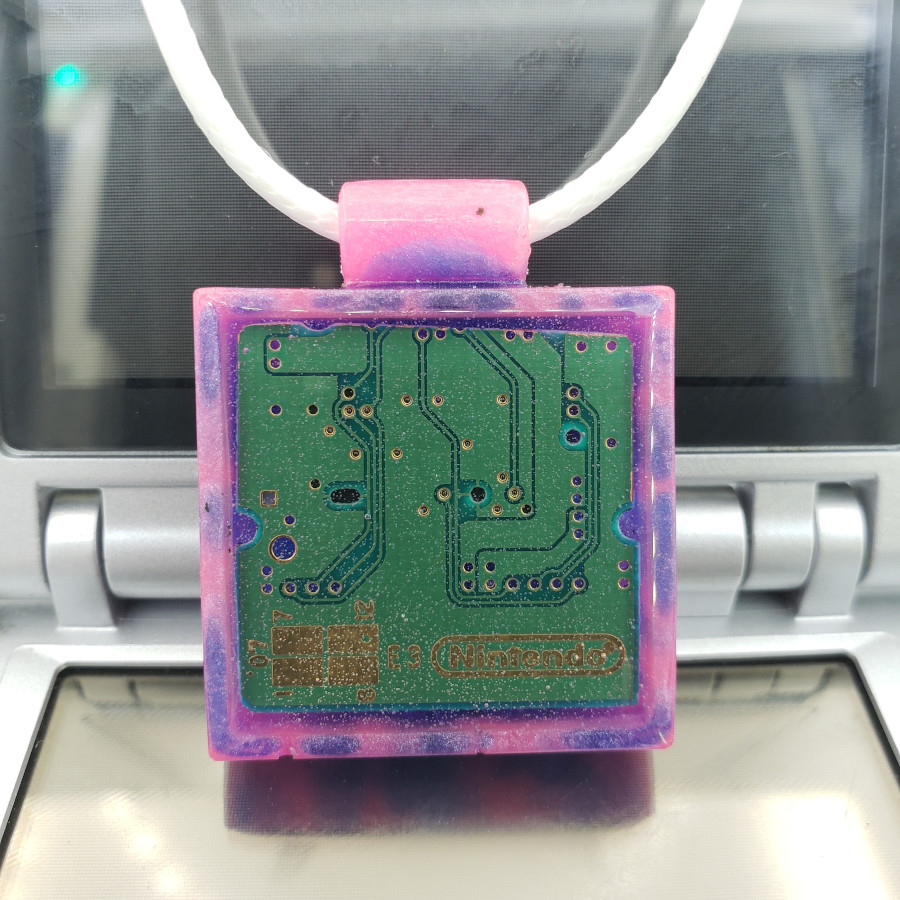 Cartridge Necklace: Hot Pink and Blue mix
