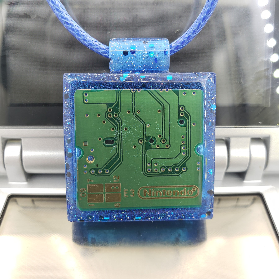 Cartridge Necklace: Glittering Blue