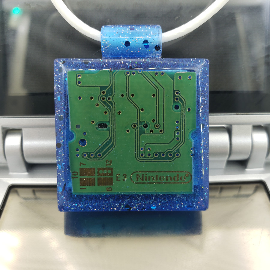 Cartridge Necklace: Glittering Blue