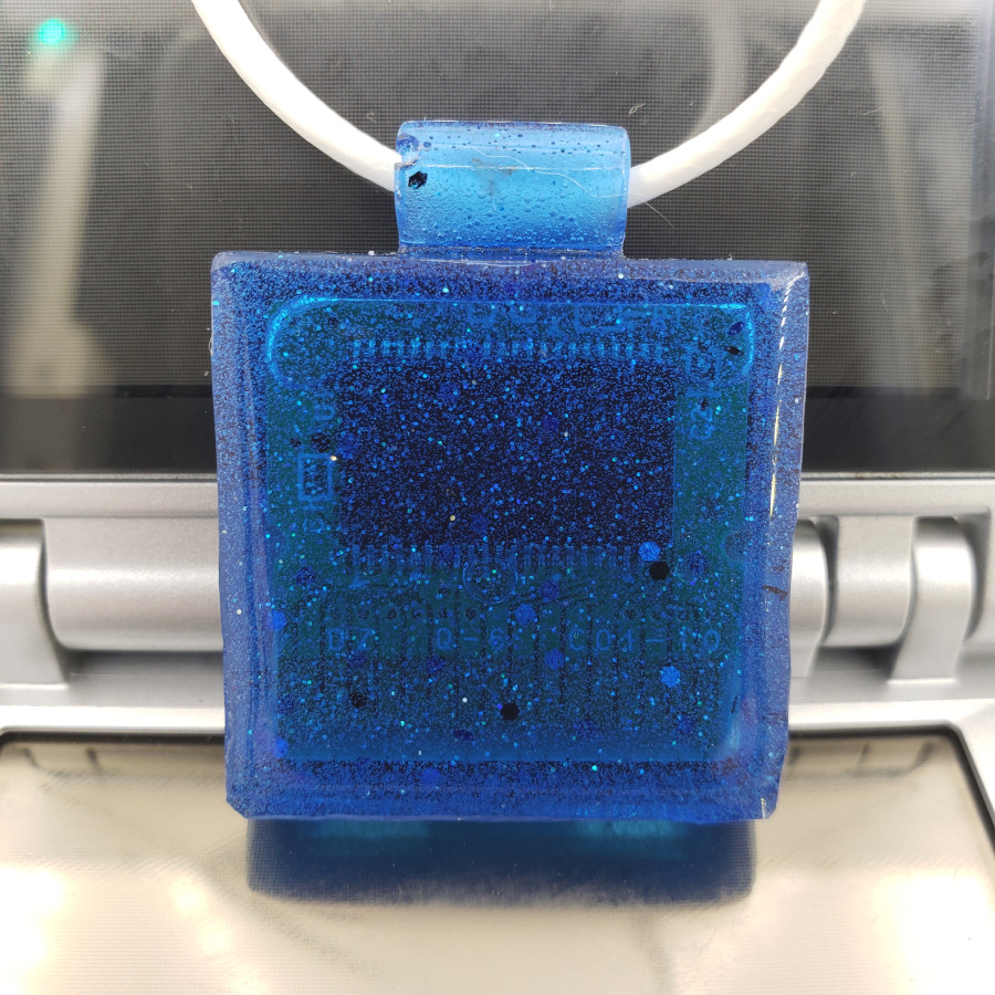 Cartridge Necklace: Glittering Blue - Image 3