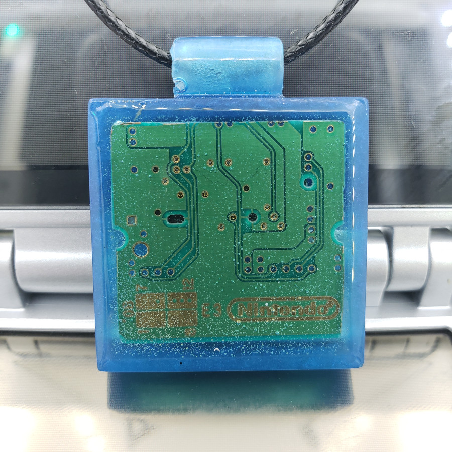 Cartridge Necklace: Light Blue